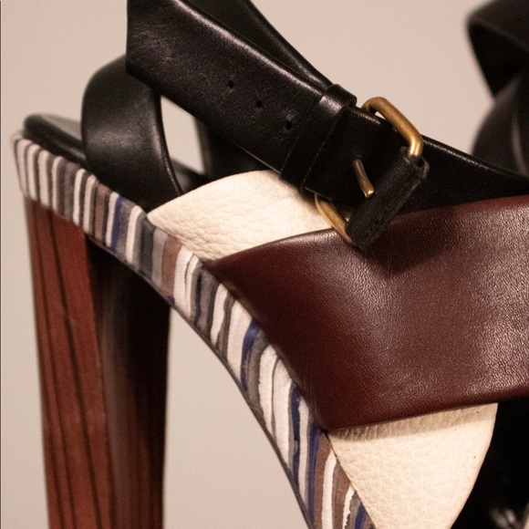 Balenciaga-Nicolas Ghesquière patchwork platforms - Picture 5 of 7